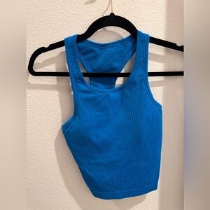 Lululemon Ebb to Street Cropped Racerback Tank Top size 6